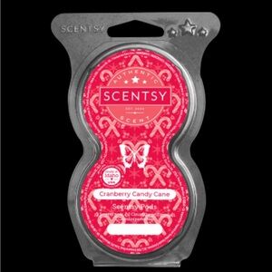 NWT Scentsy Cranberry Candy Cane Scentsy Pod Twin
Pack